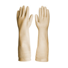 Luva Látex Ranhurada Cano Longo 8 Imbat Luva Látex Ranhurada Cano Longo 8 Imbat